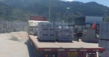 南平 芝麻白仿形路沿石，直形路沿石