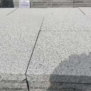 南平 白麻花岗岩石材推荐 荔枝面地铺石