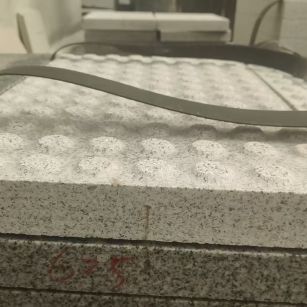 南平 芝麻白花岗岩6.0公分荔枝面五轴加工雕刻盲点