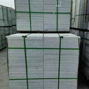 南平 芝麻白火烧，园林广场市政工程地铺石，1.8~5.0厚均有现货