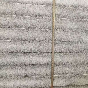 南平 芝麻白火烧成品厚薄均匀，B料价格接近A料质量