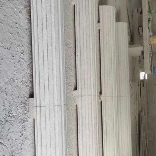 南平 花岗岩厂家带你看白麻花岗岩门楼大柱柱皮