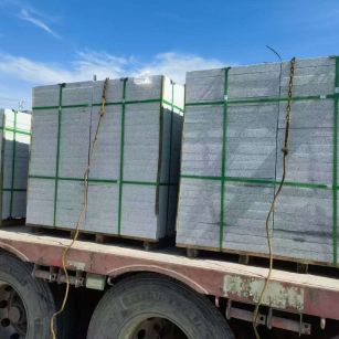 南平 芝麻白花岗岩地铺石装车日常