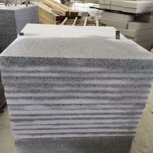 南平 芝麻白5公分火烧地铺成品，900*400，规格可定制