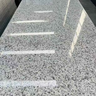 南平 白麻花岗岩光面毛板