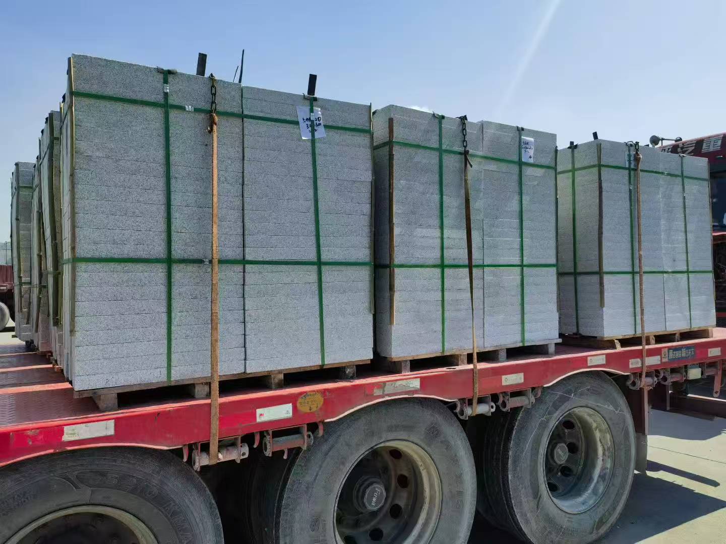 南平芝麻白花岗岩出货日常地铺石