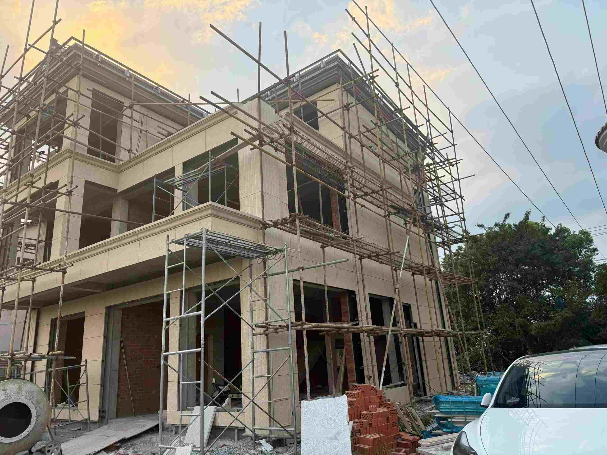 南平 黄金麻荔枝面花岗岩外墙干挂