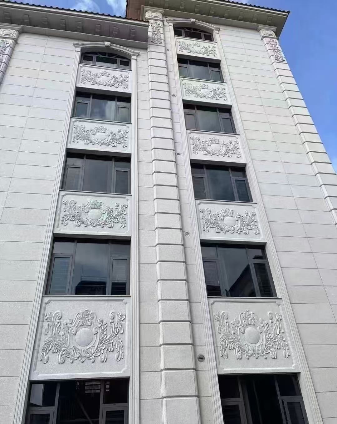 南平 白麻荔枝面花岗岩别墅外墙干挂