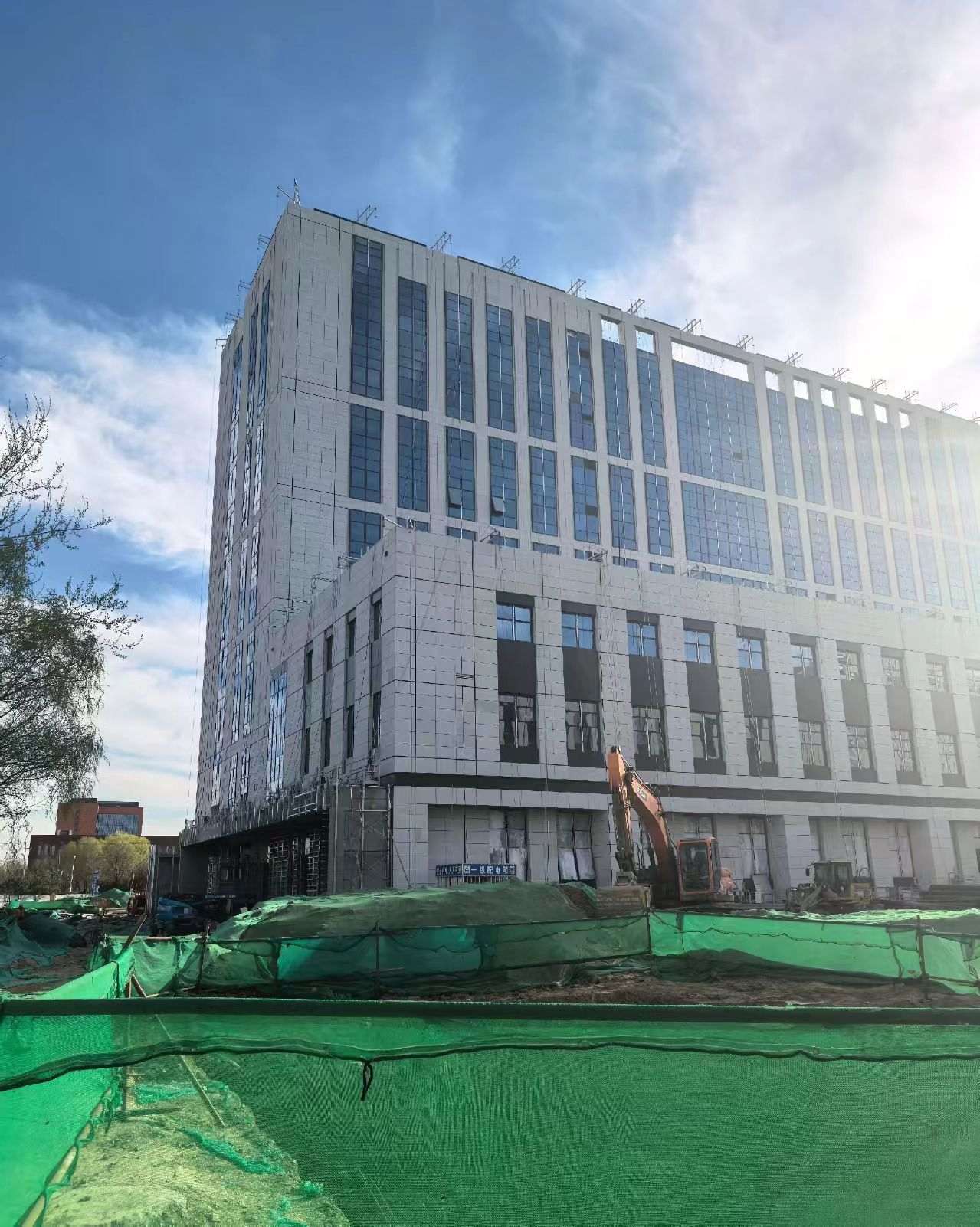 南平 白麻花岗岩石材外墙干挂