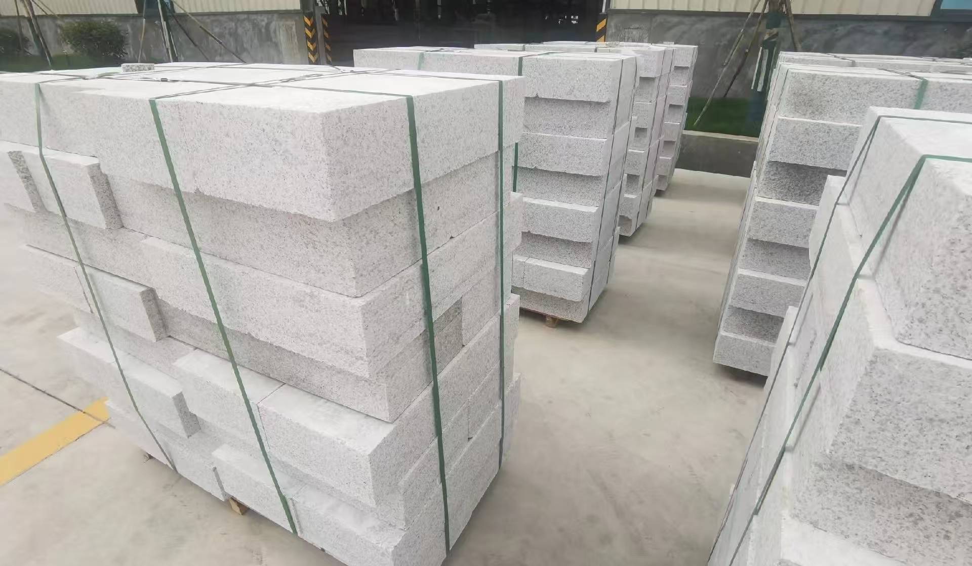 南平 白麻花岗岩路沿石，立缘石，平缘石，路牙石，道牙石，马路牙子等