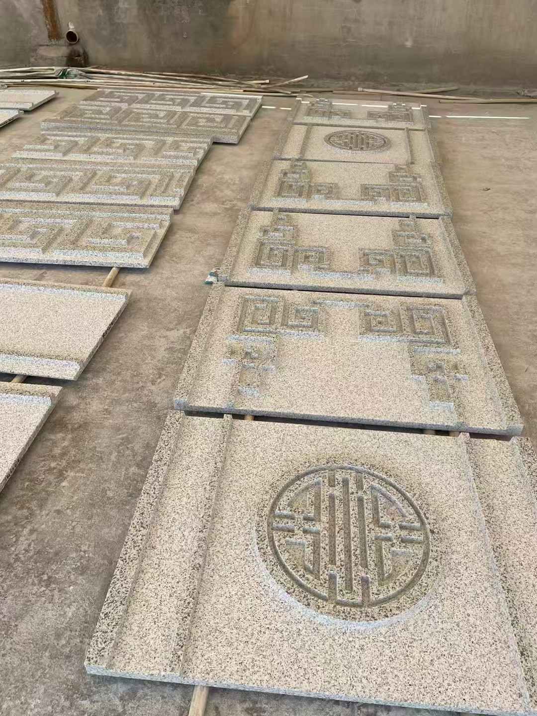 南平 白麻花岗岩外墙立面雕刻板