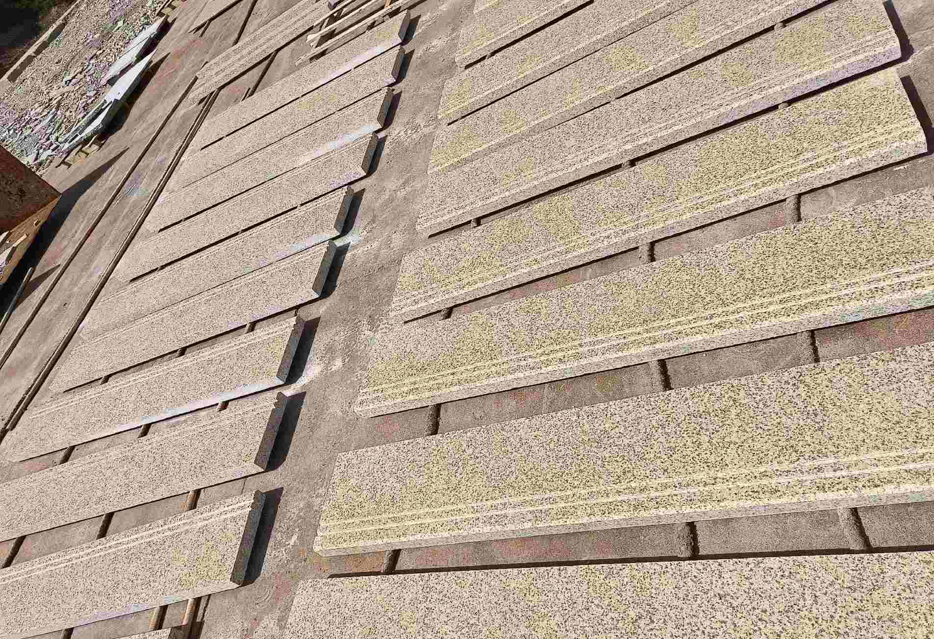 南平 黄金麻花岗岩光面楼梯踏步