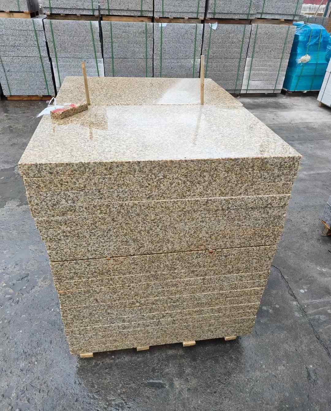 南平 湖北黄金麻花岗岩石材荔枝面外墙石材