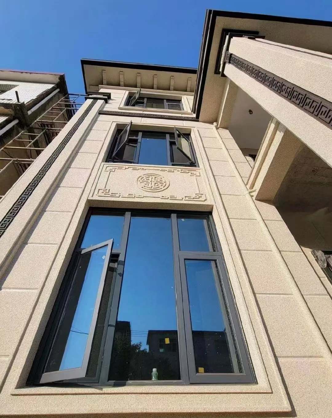 南平 黄金麻荔枝面别墅外墙干挂效果展示