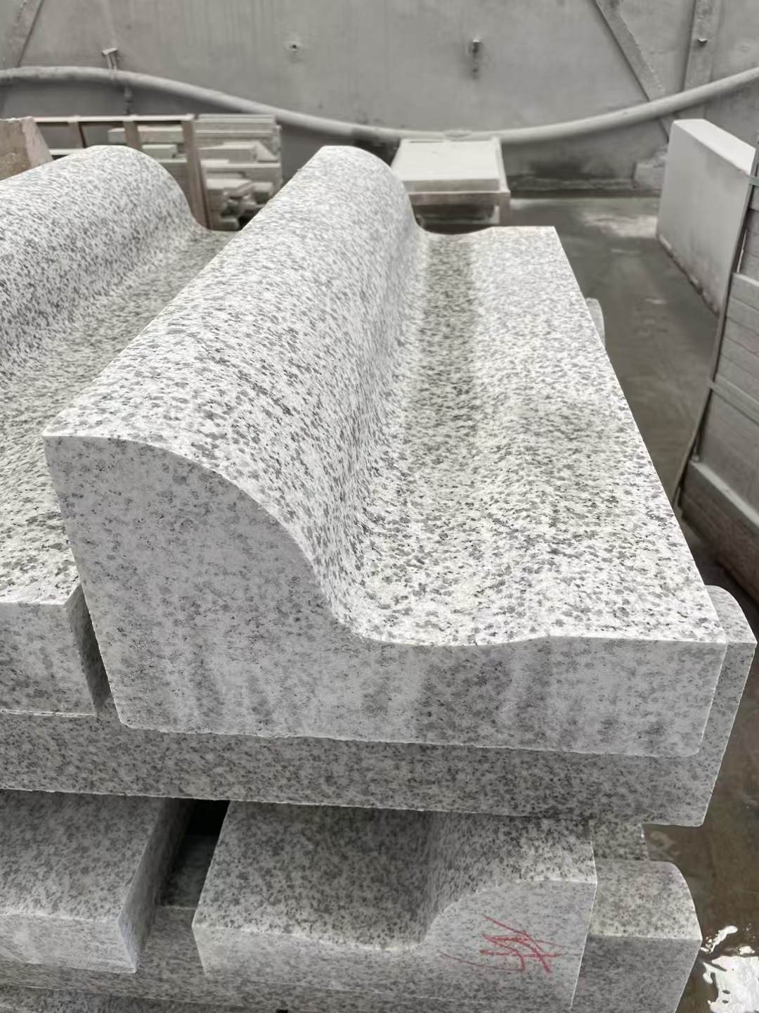 南平 白麻花岗岩S型路沿石，路侧石，马路牙子等